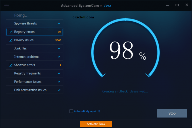 Advanced SystemCare 12.3 Pro Key