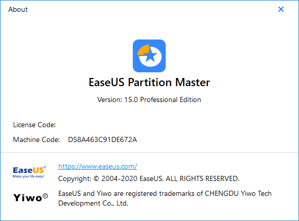 EaseUS Partition Master 15 Crack + License Code 2021 Latest Version Free