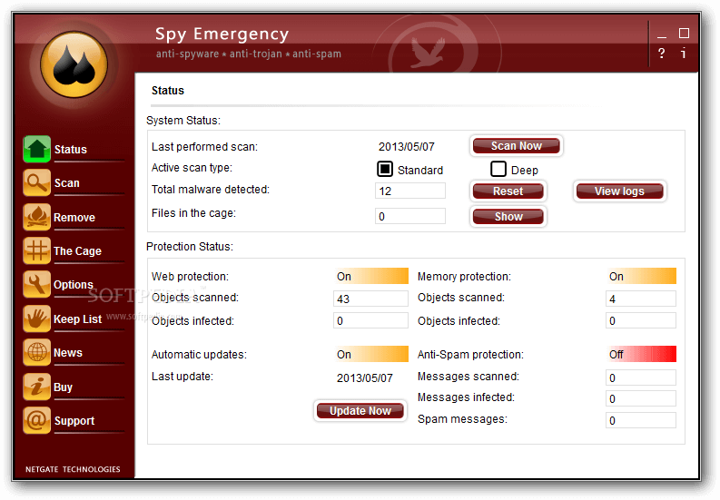 NETGATE Spy Emergency 25.0.800 With Crack+Serial Key 2022 Download